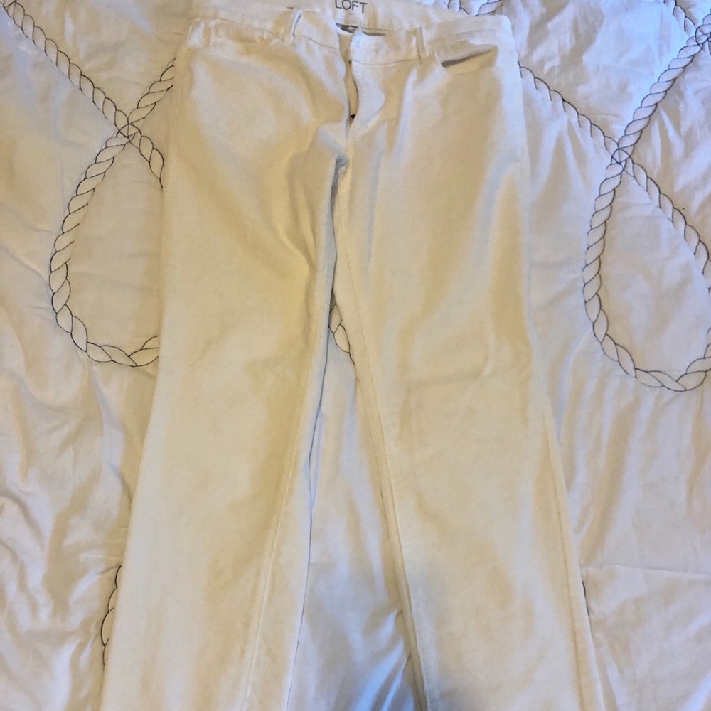Loft corduroy pants, size 6P
